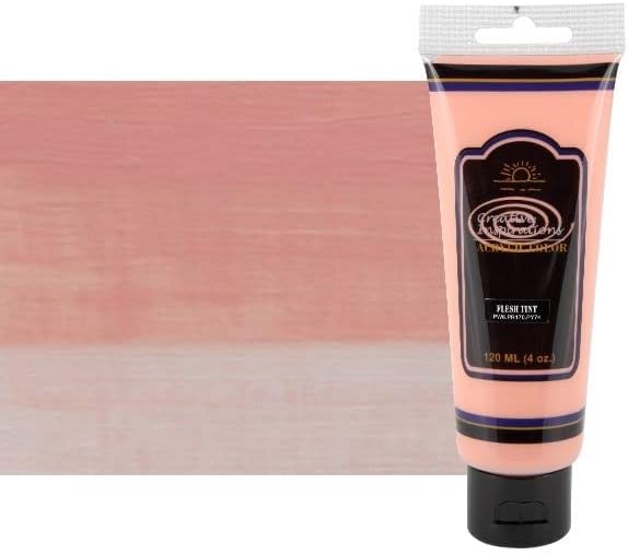 Creative Inspirations Acrylic Paint - Flesh Tint - 120 mL Tube - Smooth & Creamy Consistency, Vibrant Pigmentation, Great Coverage for Artists - Clean Up with Soap & Water
