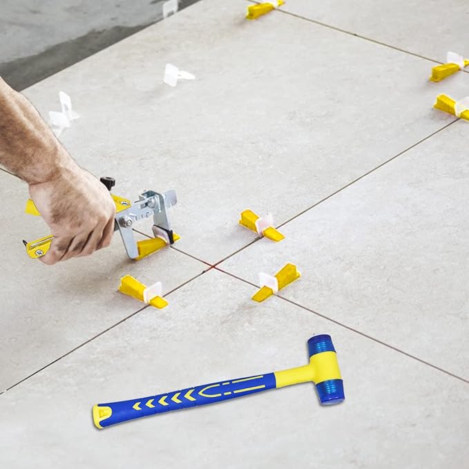 2200 Pcs Tile Leveling System Clips 1/32" (1.0mm) for Ceramic Tile and Stone Installation - DIY Tile Leveler Spacers Kit for Perfect Alignment(2200, 1/32)