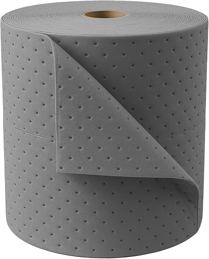 FLASHDRY Max Universal Fine Fiber Heavyweight Pads – Extra-Strength, Heavy-Absorbency Spill Pads, Proudly Crafted in The USA, Designed for Durability and Maximum Performance (1 Roll (15" x150'))