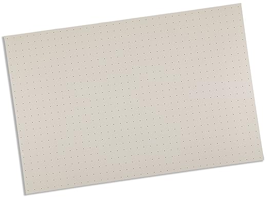 Rolyan Splinting Material Sheet, Polyflex II, White, 1/8" x 24" x 36", 1% Perforated, Single Sheet