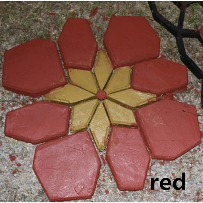 GOODTAKE Red Iron Oxide Pigment Powder - Concrete Cement Dye Color for Pastel Tile Paint, Mortar, Grout (Red, 16 oz)