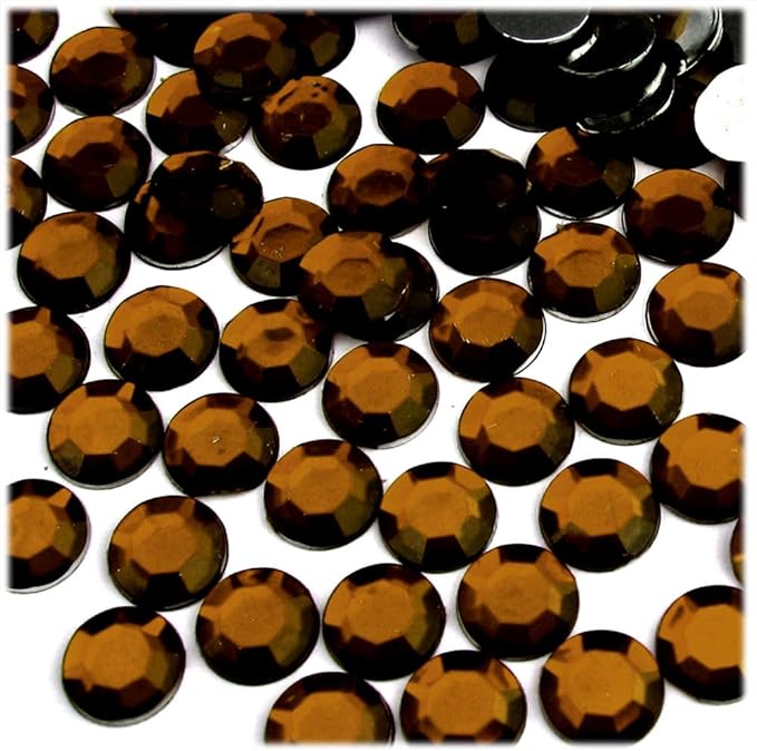 The Crafts Outlet 144pc Rhinestones Round 10mm