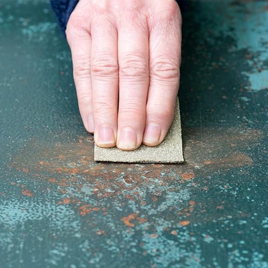 Fandeli 36027 220 Grit Multipurpose Sandpaper Sheets, 9" x 11", 25-Sheet