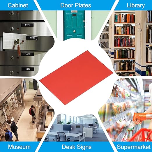 PATIKIL 2.1x3.3 Inch Anodized Aluminum Sheet Metal, 7Pcs Laser Plates Engraving Blanks 0.5MM Thin Rectangle for Crafting DIY Laser Engraving, Silver/Black/Blue/Green/Yellow/Red/Purple