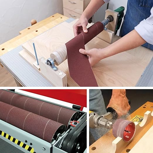 240 Grit Sandpaper Roll, 3 Inch x 49 Feet Emery Cloth Roll Aluminum Oxide Abrasive Paper Roll Continuous Sandpaper for Metalworking, Woodworker, Furniture Repair, Sanding Automotive Plumbing