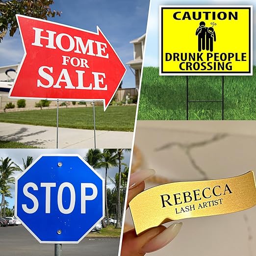 5PCS Laser Engraving Double Color ABS Plastic Sheet,Two-Tone Laserable Engraving Plastic Sheets for Name Badge,Office Label,Laser Artistic Product,Size 11.73" x 11.73",Combo B