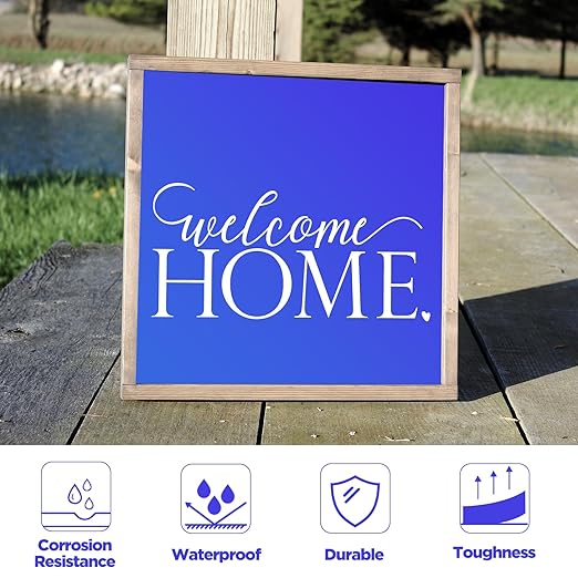 Anodized Aluminum Sheet Metal 11.3 x 11.3 x 1/32 Inch Metal Plates Engraving Blanks for CNC Laser Engraving DIY Card, 0.8MM Thin Decorative Aluminum Sheets for Crafting (Blue)