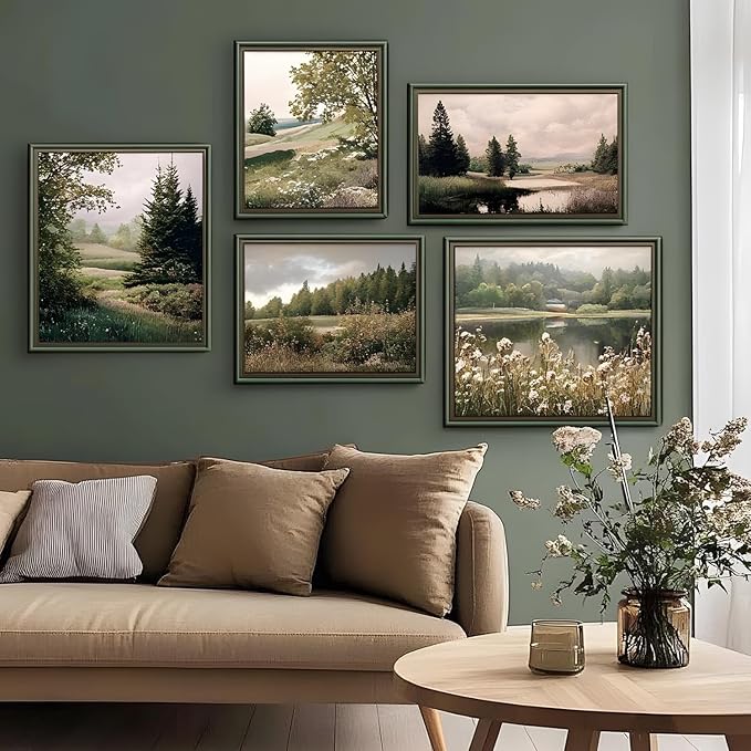 PHOENIX 12x16 Inch Pack of 2 Artist Canvas - Stretched Canvases for Painting - 3/4 Inch Profile, 100% Cotton 11 Oz. Gesso Primed White Blank Professional Canvas Oil & Acrylic Paints