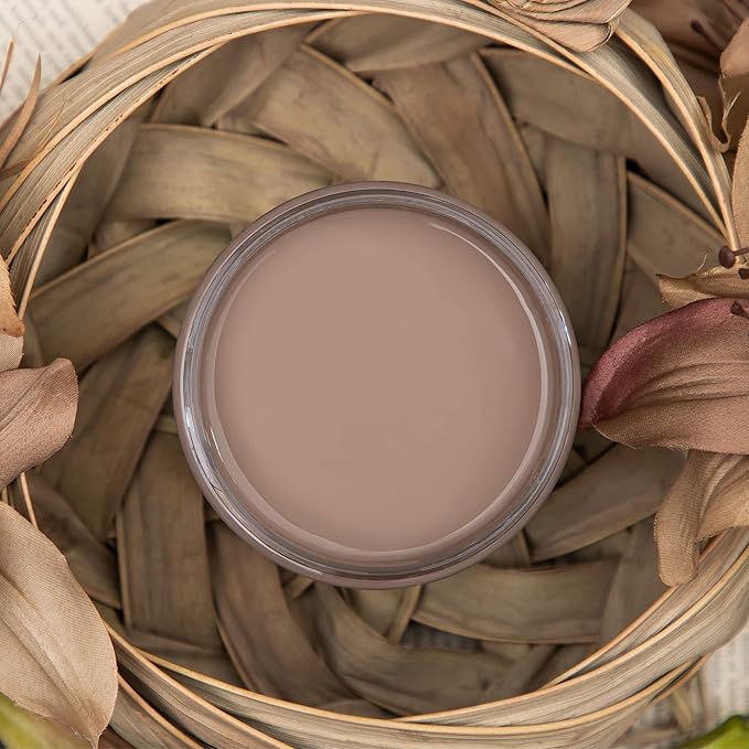 Dixie Belle Paint Company Chalk Finish Furniture Paint - Mud Puddle (16oz) - Matte Rich Taupe Chic Chalk Mineral DIY Furniture Paint