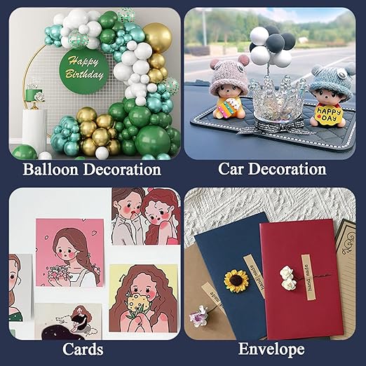 Adhesive Stick dots Two-Sided Sided Mounting Putty Stick Tack for Wall Hanging Crafts Balloons Festival Party Decorations,Clean Removable(0.59"*0.59"-100)