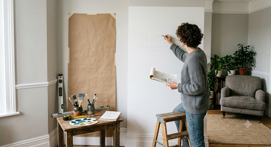 How to Plan a Large Wall Mural for a Bedroom or Living Room