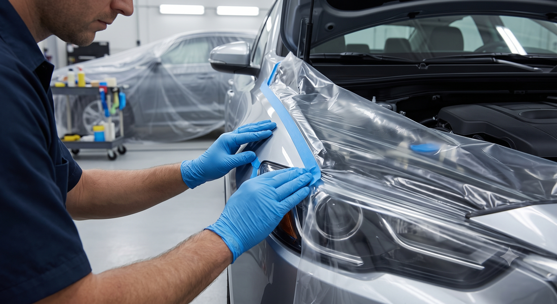 Automotive Painting Prep: A Practical Guide to Masking Film and Protective Sheeting