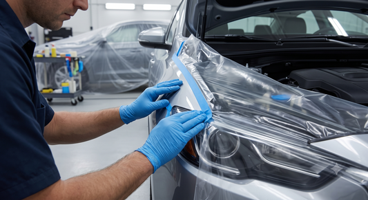 Automotive Painting Prep: A Practical Guide to Masking Film and Protective Sheeting