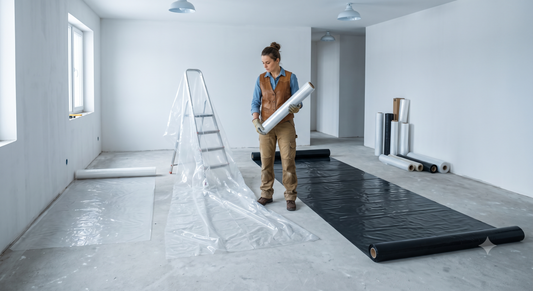 Painter's Plastic Sheeting Guide: Choosing Width, Length, and Film Thickness
