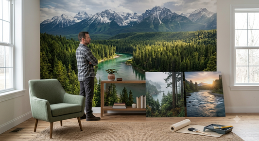 Landscape Wallpaper Murals: How to Choose a Nature-Inspired Wall Design