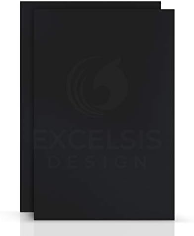 Black Foam Board 18 x 24 x 3/16" (5mm) Inch, 15 Pack Acid-Free Foam Core Poster Board Sheets for Art, Crafts, Presentation, Vision Board, Signboard, and Party Decorations