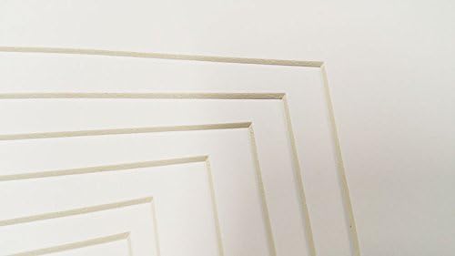 6x8 Mat for 8x10 Frame - Precut Mat Board Acid-Free Show Kit with Backing Board, and Clear Bags Marzipan Beige 6x8 Photo Matte Made to Fit a 8x10 Picture Frame Matboard for Framing, Pack of 100 Mats