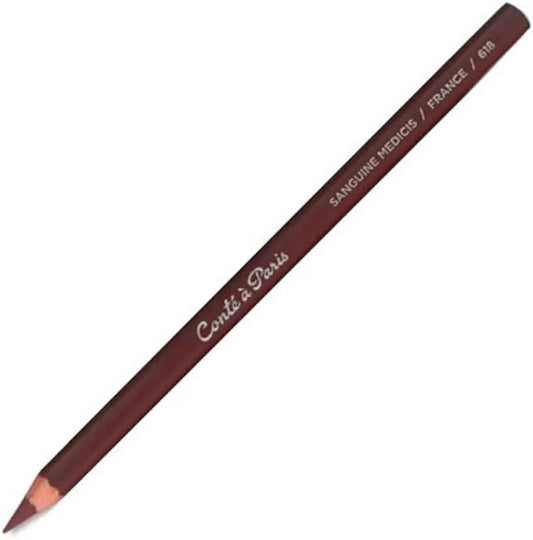 Conté à Paris Round Drawing Pencil - Sanguine Medicis