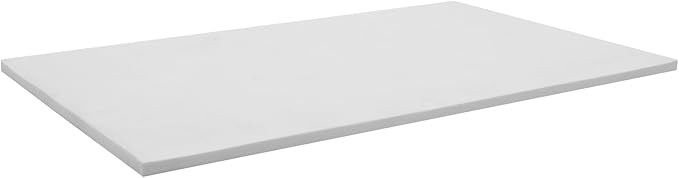 AMZQNART EVA Foam, Cosplay Foam Roll, Size 5mm Thick 39 x 59in (16sqft) Suitable for Large Foam Cosplay Modeling, DIY Projects, Crafts, Ultra High Density 90 kg/m3. White