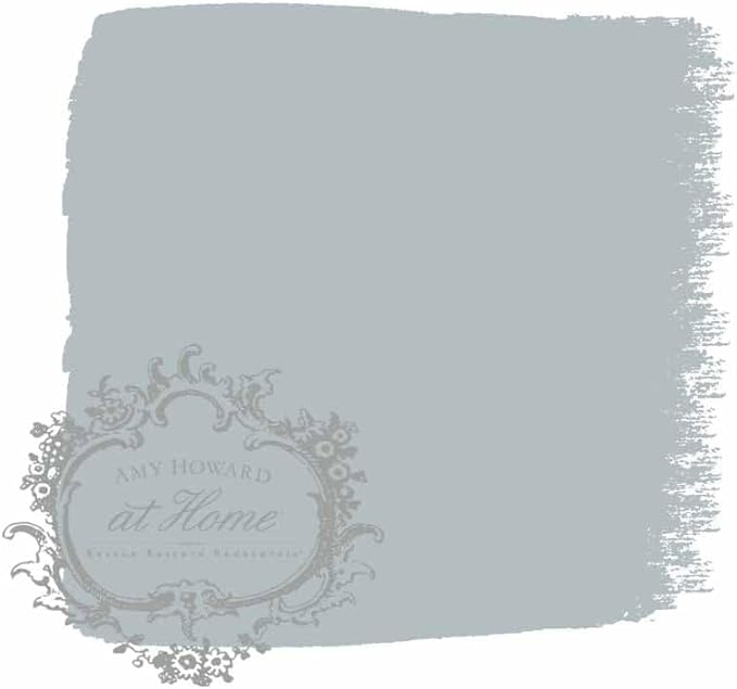 AMY HOWARD AT HOME Chalk-Based One Step Paint for Furniture, Cabinetry, Decor, Finish, and More | No Stripping, Sanding, or Priming | Ultra-Light Base | 16 Ounce | Lake Como Nights