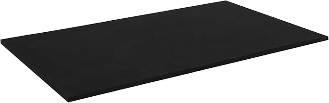 AMZQNART 2Pcs EVA Foam 5mm, Cosplay Foam Roll,16 x 59in Black, Suitable for Large Foam Cosplay Modeling, DIY Projects, Crafts, Ultra High Density 90 kg/m3.