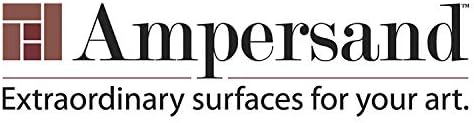 Ampersand Art Supply Wood Gesso Art Painting Panel: Canvas Texture, 1.5 Inch Cradle, 11" x 14"