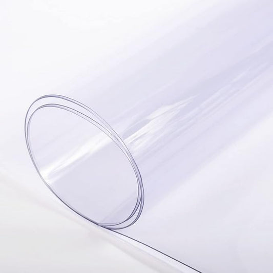 Farm Plastic Supply - Clear Vinyl Sheeting - 15 Mil - (4'6" x 125') - Vinyl Plastic Sheeting, Clear Vinyl Sheet for Storm Windows, Covering, Protection, Tablecloth Protector