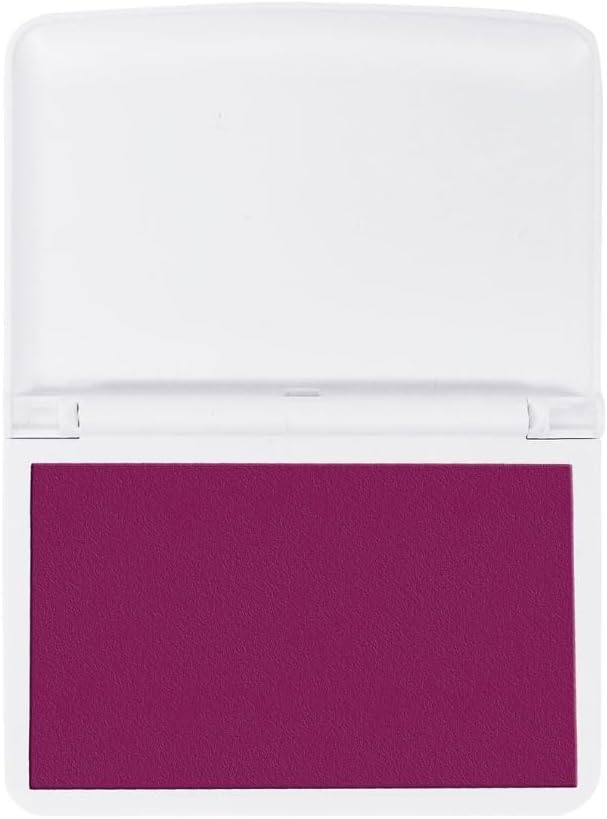 COLOP Make Series, Ink Stamp Pads, with Non-Toxic Premium Ink, Water-Based Acid-Free (Cozy Red, Make 1-1-15/16" x 3-1/2")