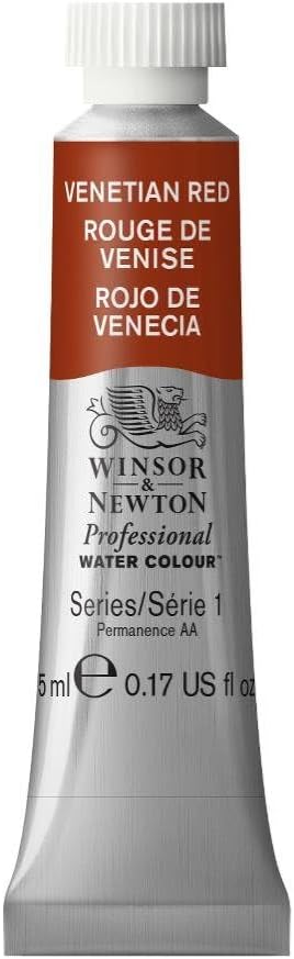 Winsor & Newton Professional Water Colour Paint, 0.17-oz Tube, Venetian Red