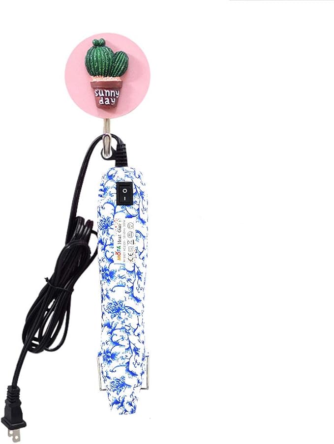mofa Resin Heat gun,6.6ft Cable 300W Heat Gun for Crafts,Acrylic Paint Dryer Multi-Purpose Electric Heating Nozzle (Chinese Style)