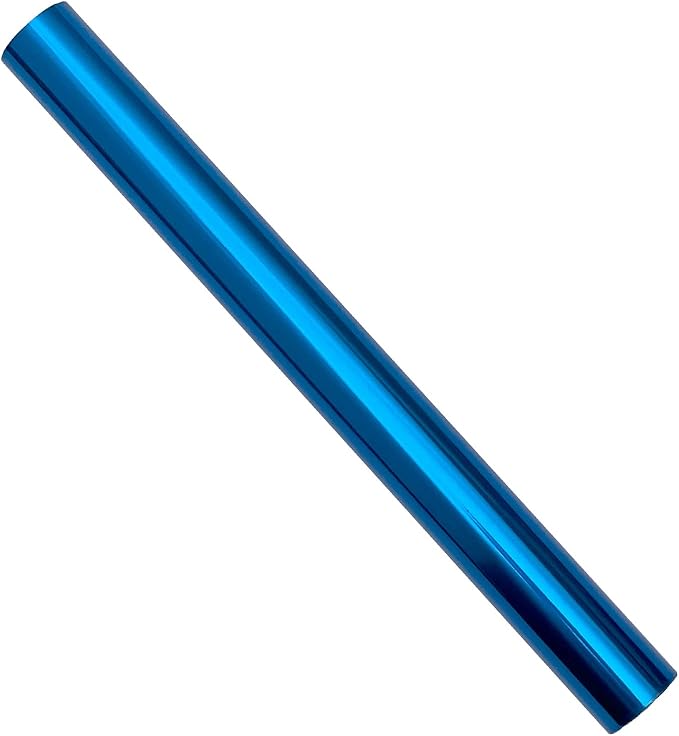 Coolprints Foil for Laminator and Laser Printer, Foil for Toner, Basic Colors, Roll of 12.6 Inches x 32.8 Feet (Blue)