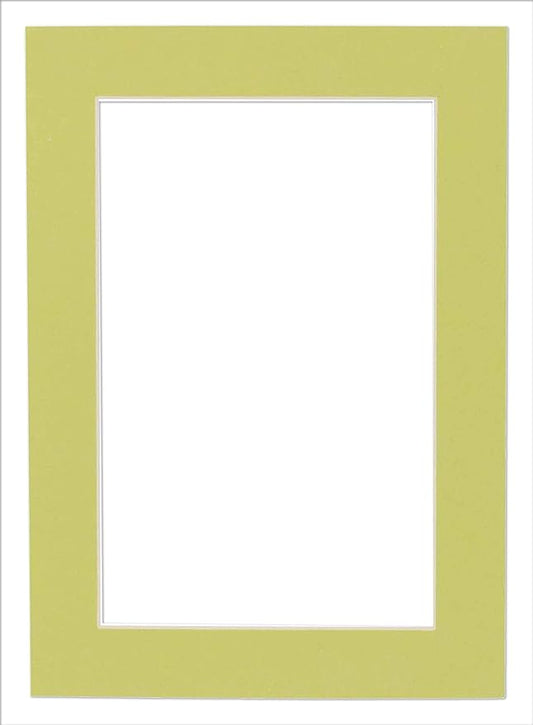 6x8 Mat for 8x10 Frame - Precut Mat Board Acid-Free Show Kit with Backing Board, and Clear Bags Pistachio Green 6x8 Photo Matte Made to Fit a 8x10 Picture Frame Matboard for Framing, Pack of 1 Mat