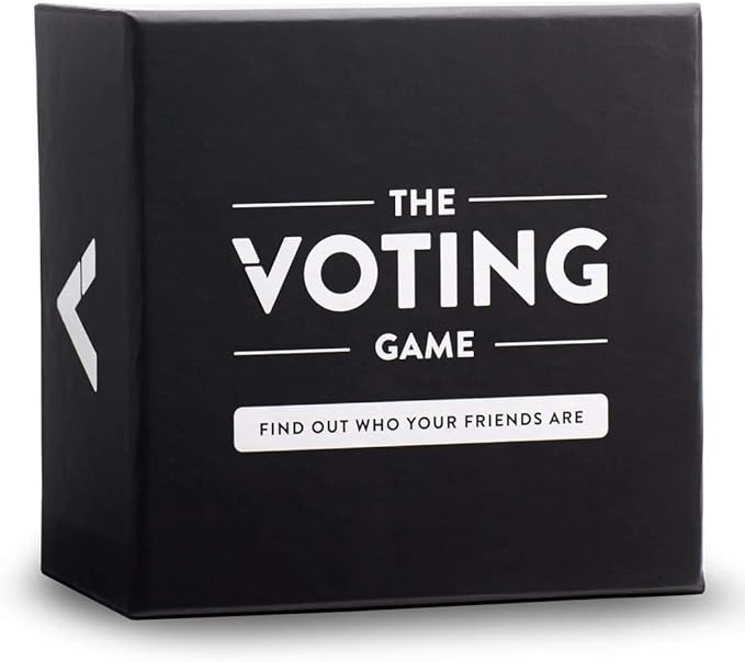The Voting Game - The Hilarious Adult Party Card Game About Finding Out Who Your Friends are - Perfect for College Students, Fun Parties and Board Games Night with Your Friends