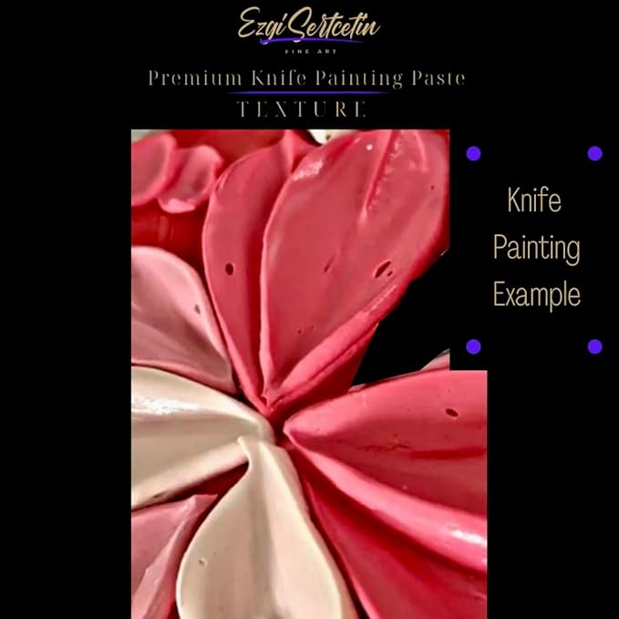 Premium Palette Knife Painting Paste|Texture Paste|Authentic Bright Colors|Ready to Use|Easy to Apply| 6oz (Neon Green)