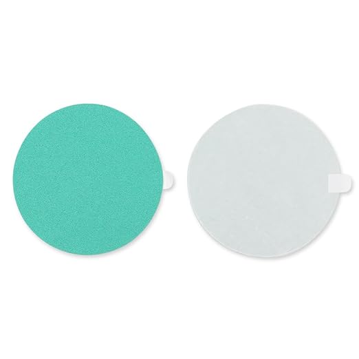 BHA 5” Green Film PSA Self Adhesive Sanding Discs - 50 Pack - Wet/Dry, Sticky Back, Premium Aluminum Oxide for Long-Lasting, Low-Dust & Load Resistant Sanding and Surface Finishing - 1500 Grits
