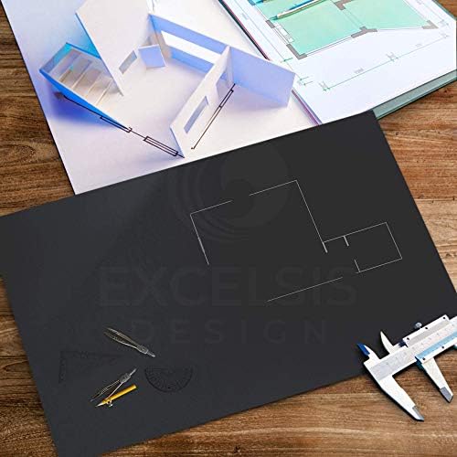 Black Foam Board 18 x 24 x 3/16" (5mm) Inch, 15 Pack Acid-Free Foam Core Poster Board Sheets for Art, Crafts, Presentation, Vision Board, Signboard, and Party Decorations
