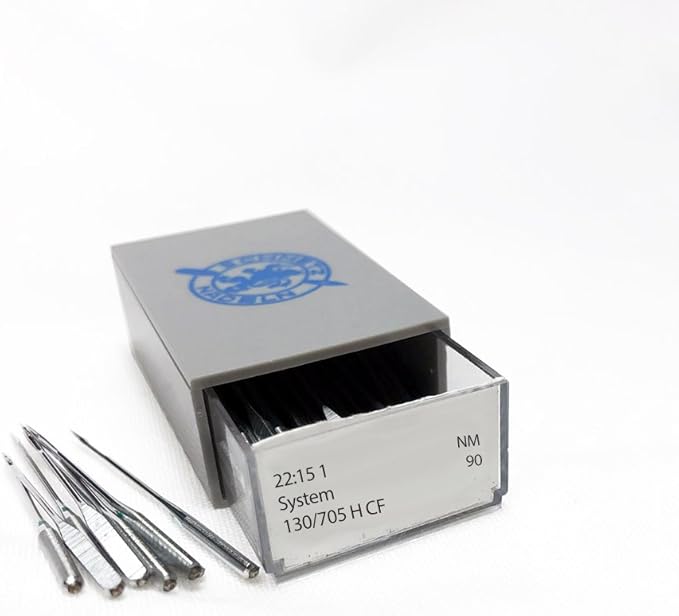 SCHMETZ Chrome Universal Household Sewing Machine Needles, Size 90/14, Bulk