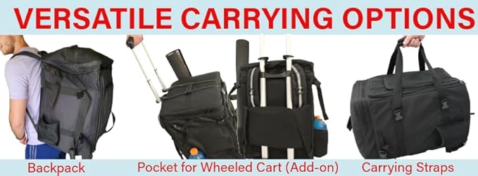 Ultimate Board Game Travel Bag – Durable Storage Case for Up to 10 Games, Water-Resistant, Adjustable Strap & Handles – Perfect for Game Nights, Conventions & Tournaments (Parent) (Charcoal Grey)