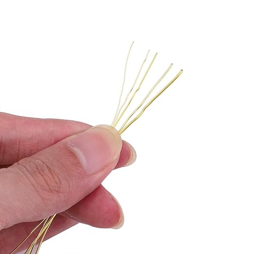 Gold Copper Wire 0.4mm Bead Cord for Bracelet Necklace Charm Beading Jewelry Making 27yard