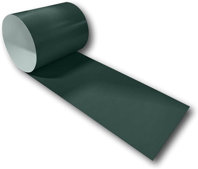 Eagle 1-24 Gauge KYNAR 500 Sheet Metal Flashing Rolls-10 FT Long-Heavy Duty-Commercial Grade-Roofing Flashing, Fascia Cover, Coping Cap-Multiple Sizes (30" x 10 FT, Hartford Green)