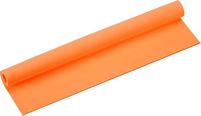 MECCANIXITY Foam Sheets Crafts 19x19 Inch 2mm EVA Craft Foam Paper Foam Sheets for Crafts Projects DIY Cosplay Modeling, Orange
