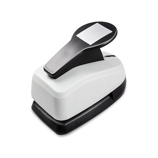 Square Punches for Paper Crafts 0.7 inch Square Hole Punch Squares Paper Punches for Crafting SquarePunch Cutter Squares Shape Hole Puncher for Scrapbooking Card Making DIY Project