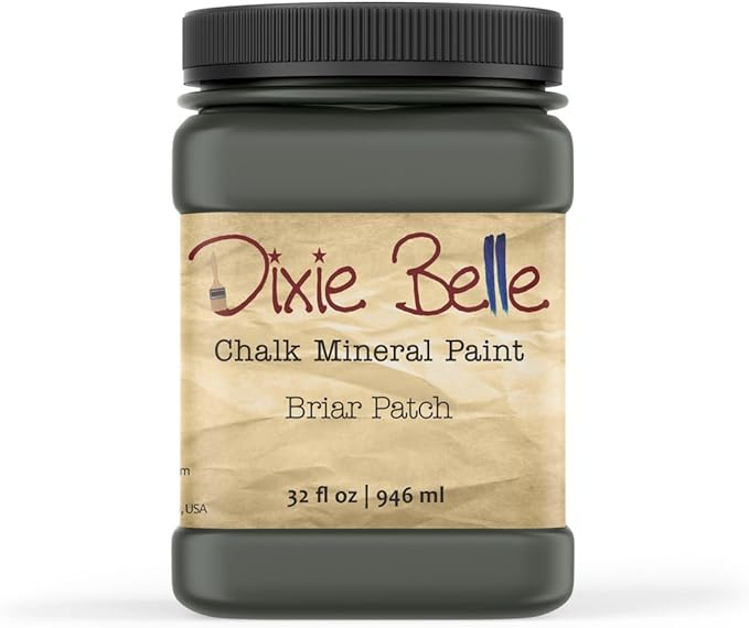 Dixie Belle Paint Company Chalk Finish Furniture Paint – Briar Patch (32oz) – Matte Chic Chalk Mineral DIY Furniture Paint