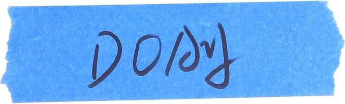 Blue Painters Tape 1/4" 1/2" 3/4" x 60 Yard - Multi Size Pack - Multi Surface Use - 3 Rolls