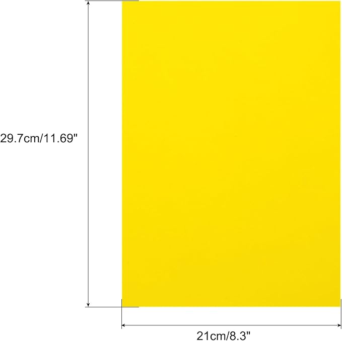MECCANIXITY Colored Vellum Paper, 40 Sheet Yellow Transparency 11.7 x 8.2 Printable Vellum Paper, Translucent Vellum Sheets for Printing Wedding Invitations, Ink Jet Laser Printer