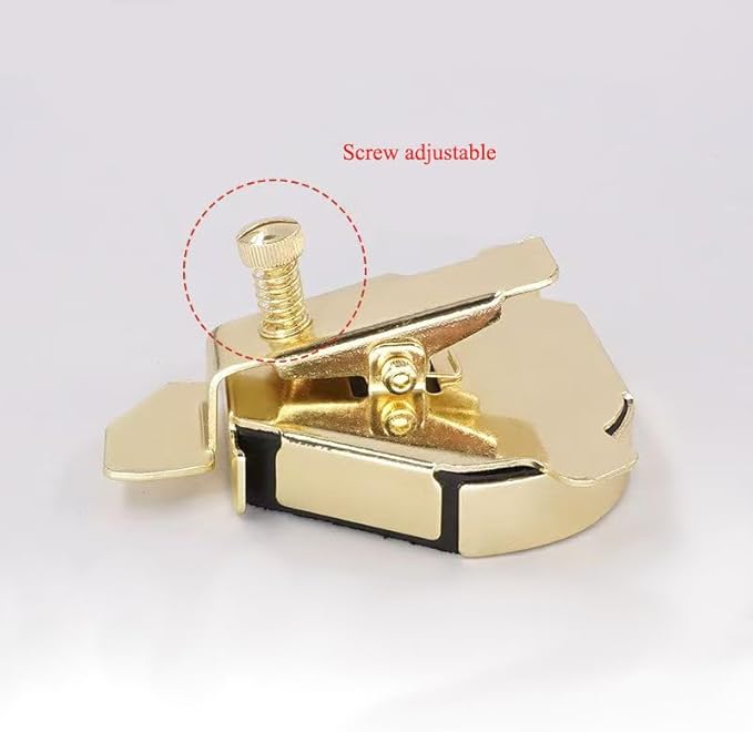 Bequilter Upgraded Multifunctional Magnetic Seam Guide for Sewing Machines, Adjustable Sewing Guide for Precise Stitching, Universal Sewing Supplies and Accessories (Silver and Gold)