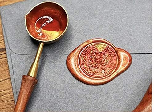 Vintage Custom Santa Claus Monogram Sealing Wax Seal Stamp Bronze Metal Handle Kit Custom Wedding Invitation Embellishment Christmas Gift Wrap Package Custom Logo Words Wax Seal Stamp Set