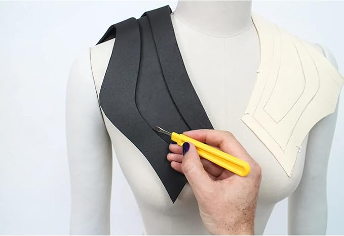 Labzhang Black EVA Foam Cosplay, 1 Piece of 2mm Craft Foam,Cosplay Foam, 14" x 39" Ultra-high Density 80 kg/m3 EVA Foam Sheets