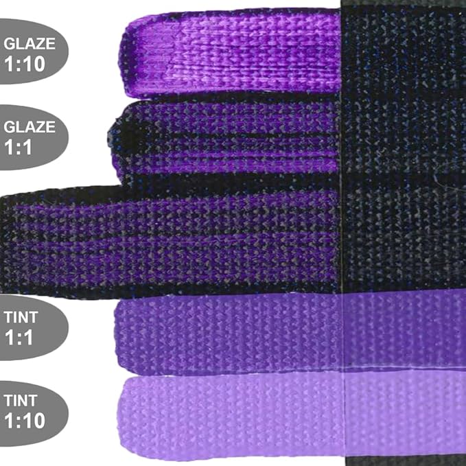 OPEN Slow-Drying Acrylics by GOLDEN, Dioxazine Purple, 5 fl oz. tube, Professional Acrylic Paint, Semi-Transparent