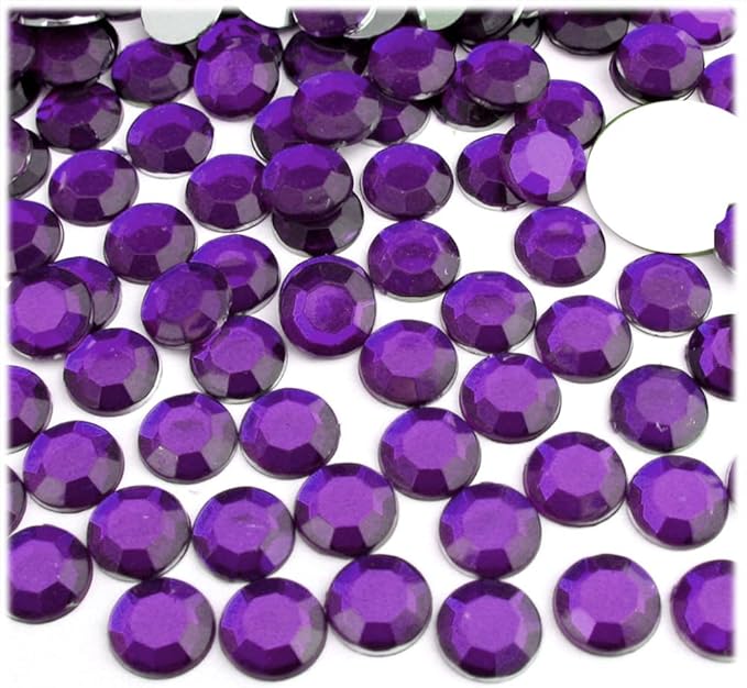 The Crafts Outlet 144pc Rhinestones Round 10mm